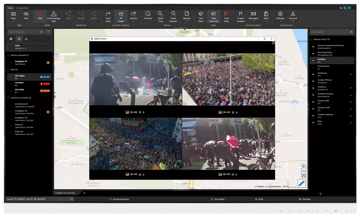 Video streams