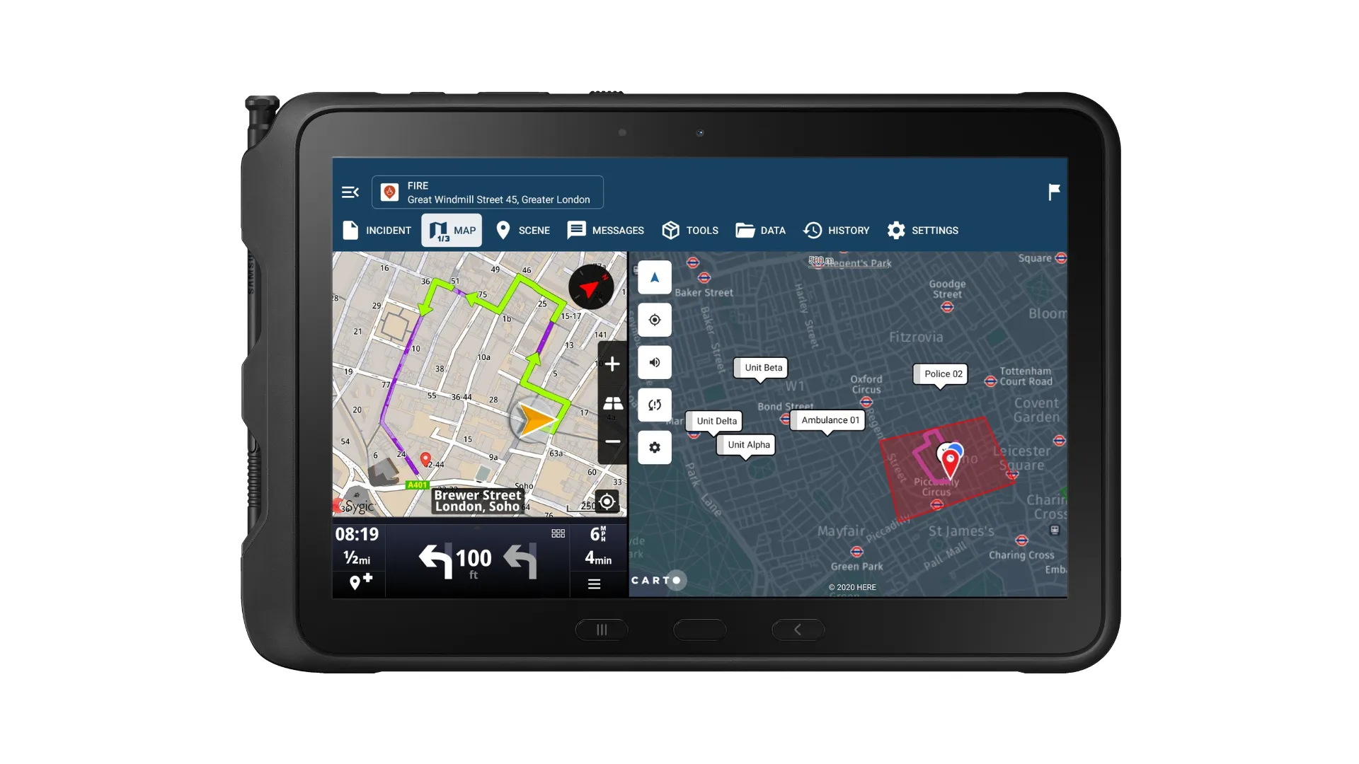 Mobility for first responders