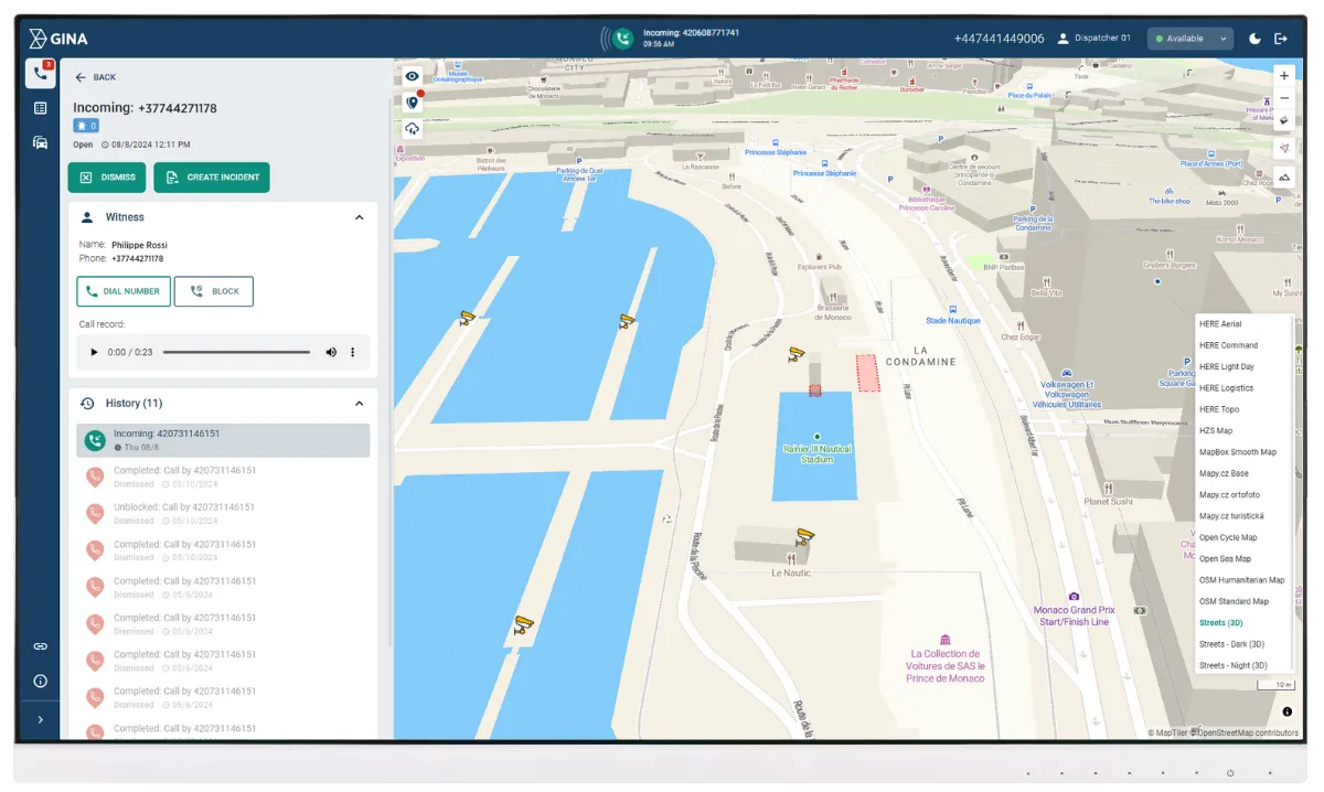 Streamlined call taking
