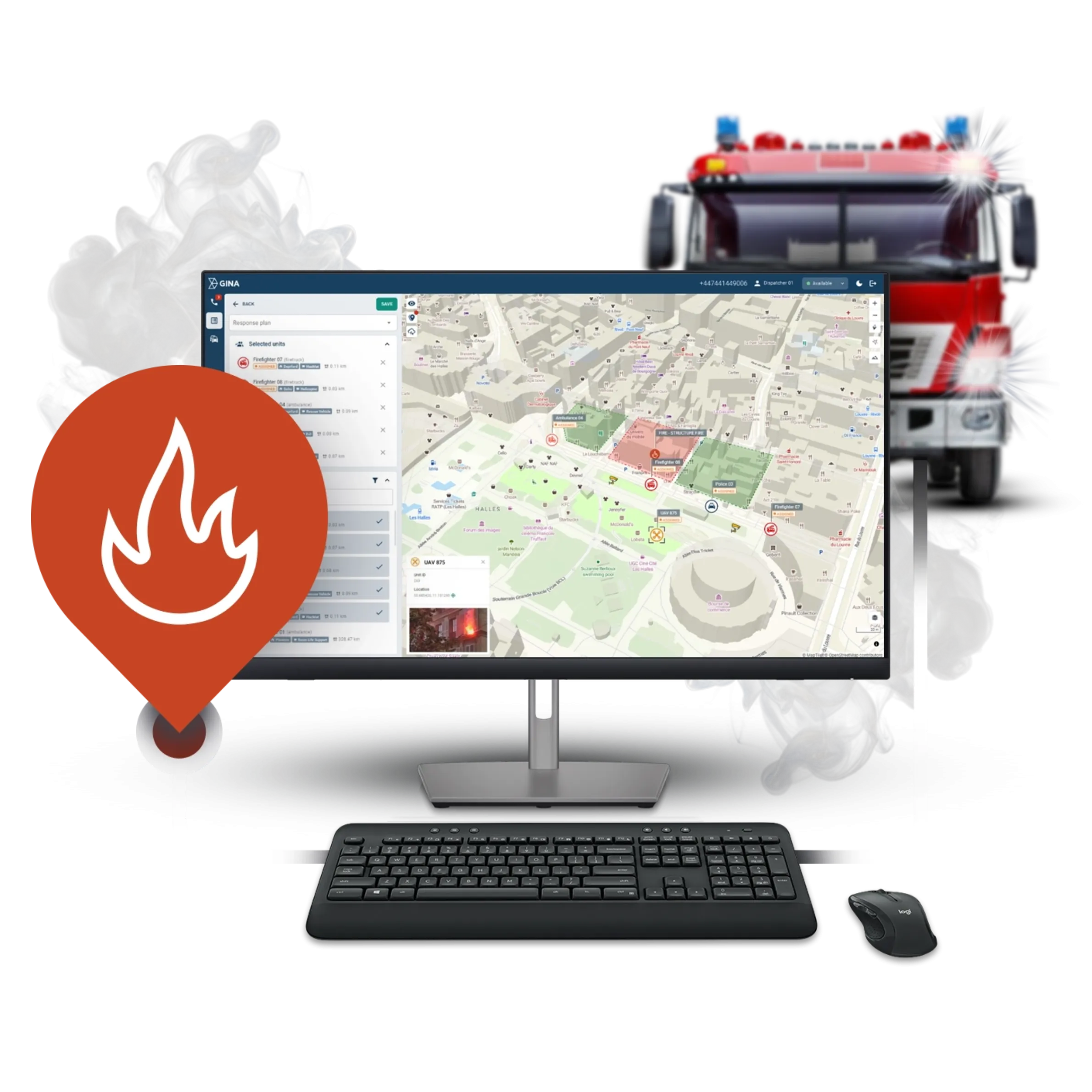 An African fire and rescue service speeds up incident response with Smart CAD