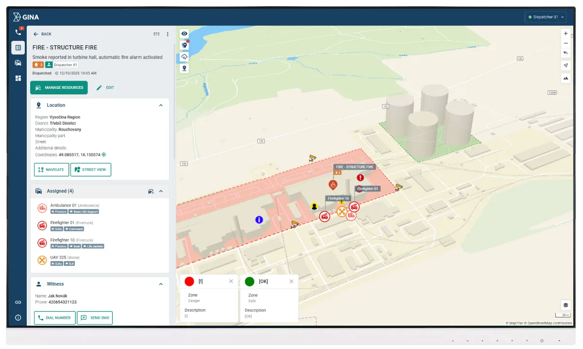 Geofencing with automated alerts