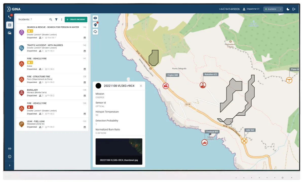 Clear satellite layers