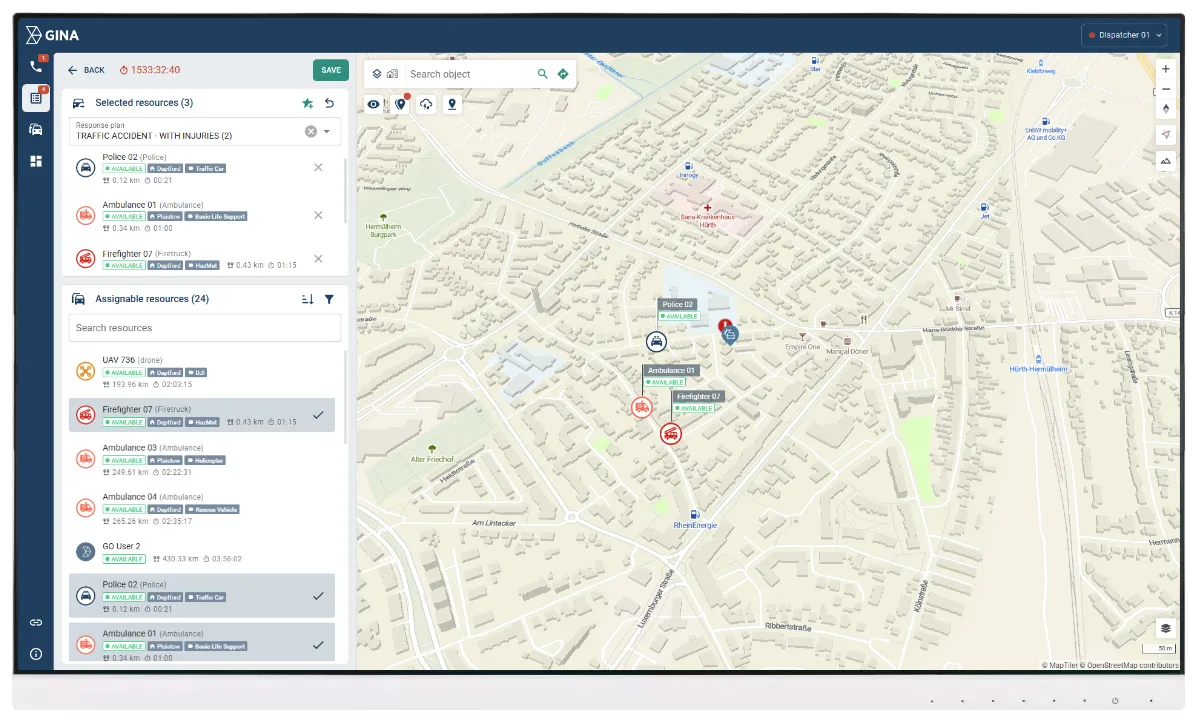 Real-time location tracking