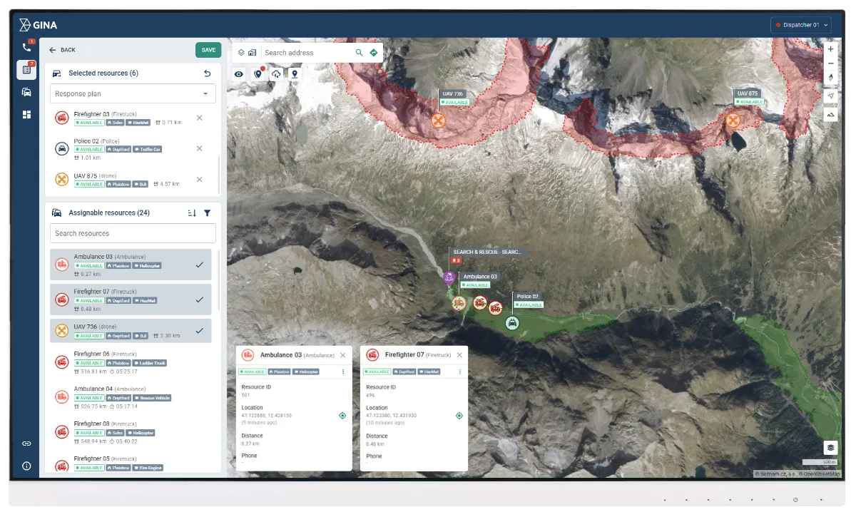 Real-time unit tracking