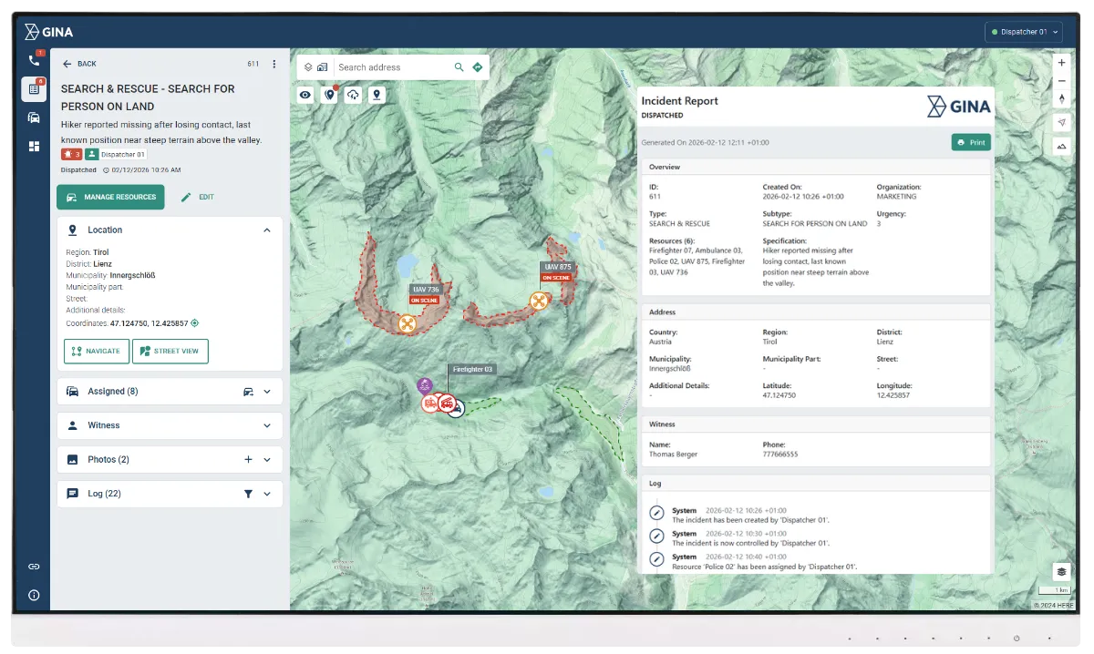Shared operational log