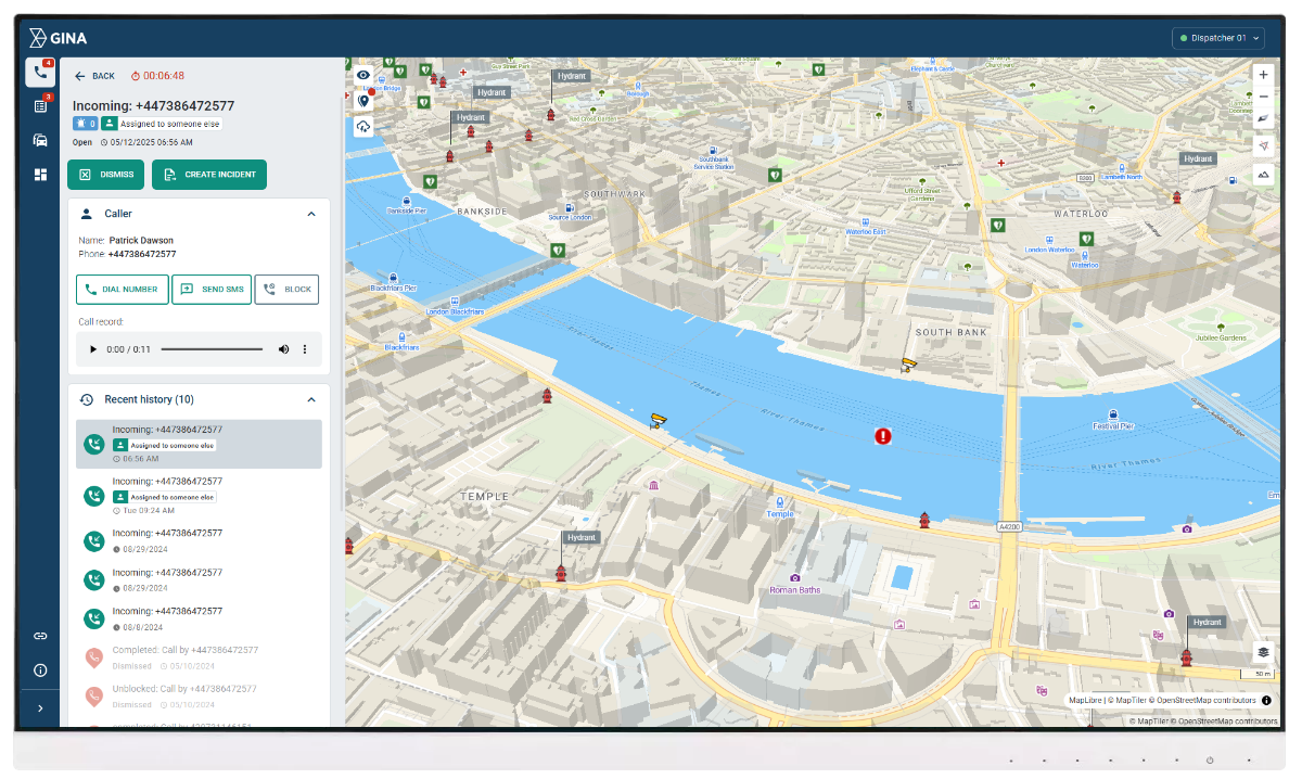 Préposé aux appels