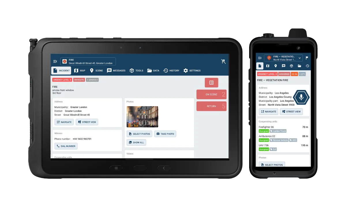 Mobility for first responders