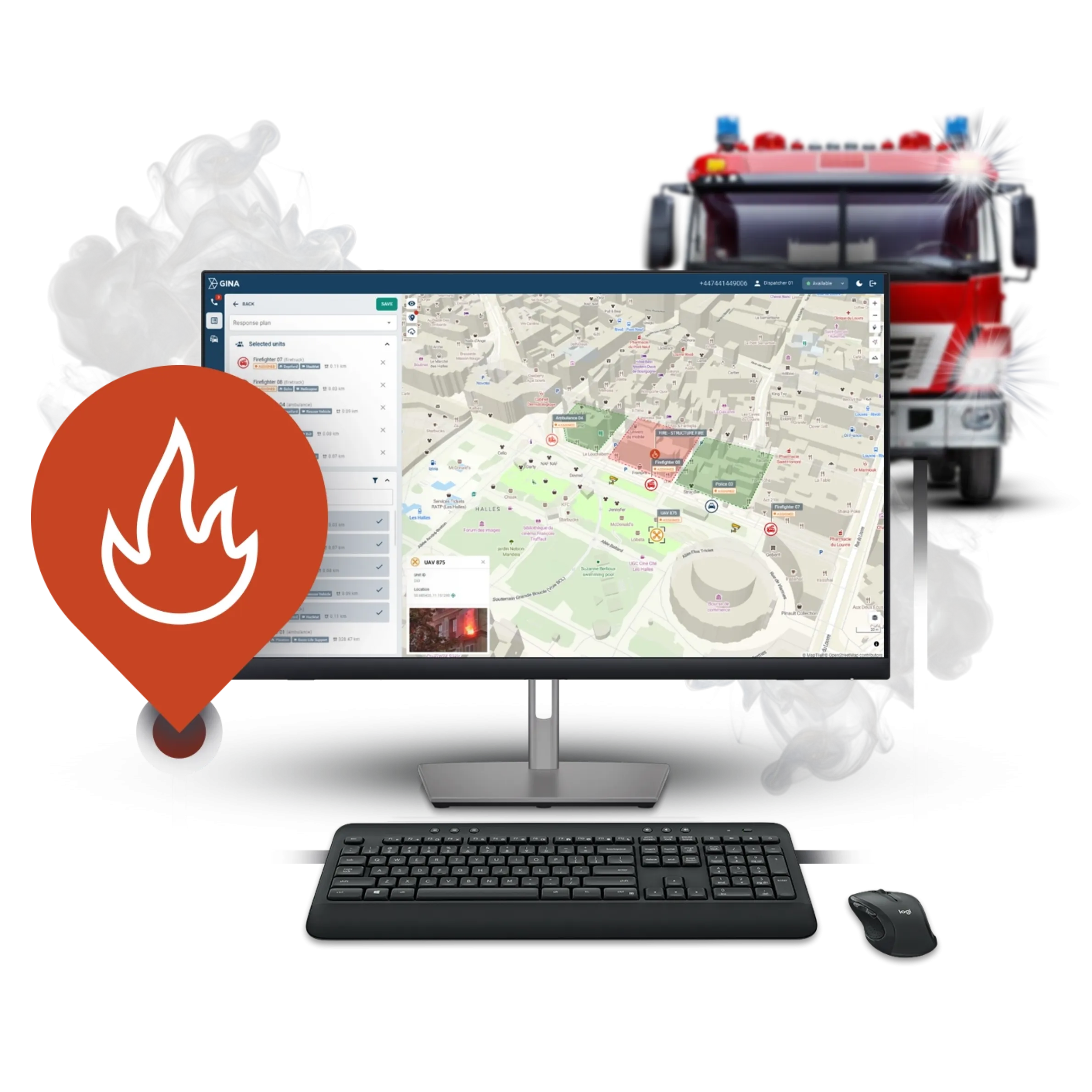 An African fire and rescue service speeds up incident response with Smart CAD