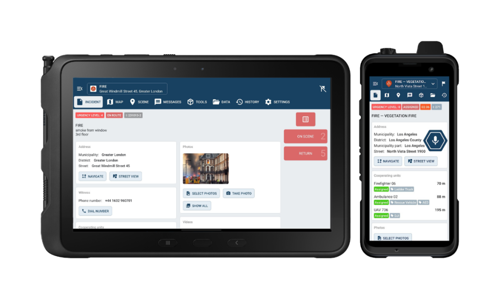 GINA Tablet and GINA Mobile