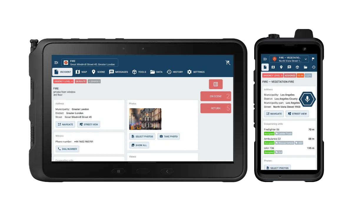Mobile apps for field workers